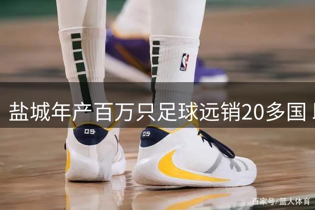 盐城年产百万只足球远销20多国 助力乡村振兴